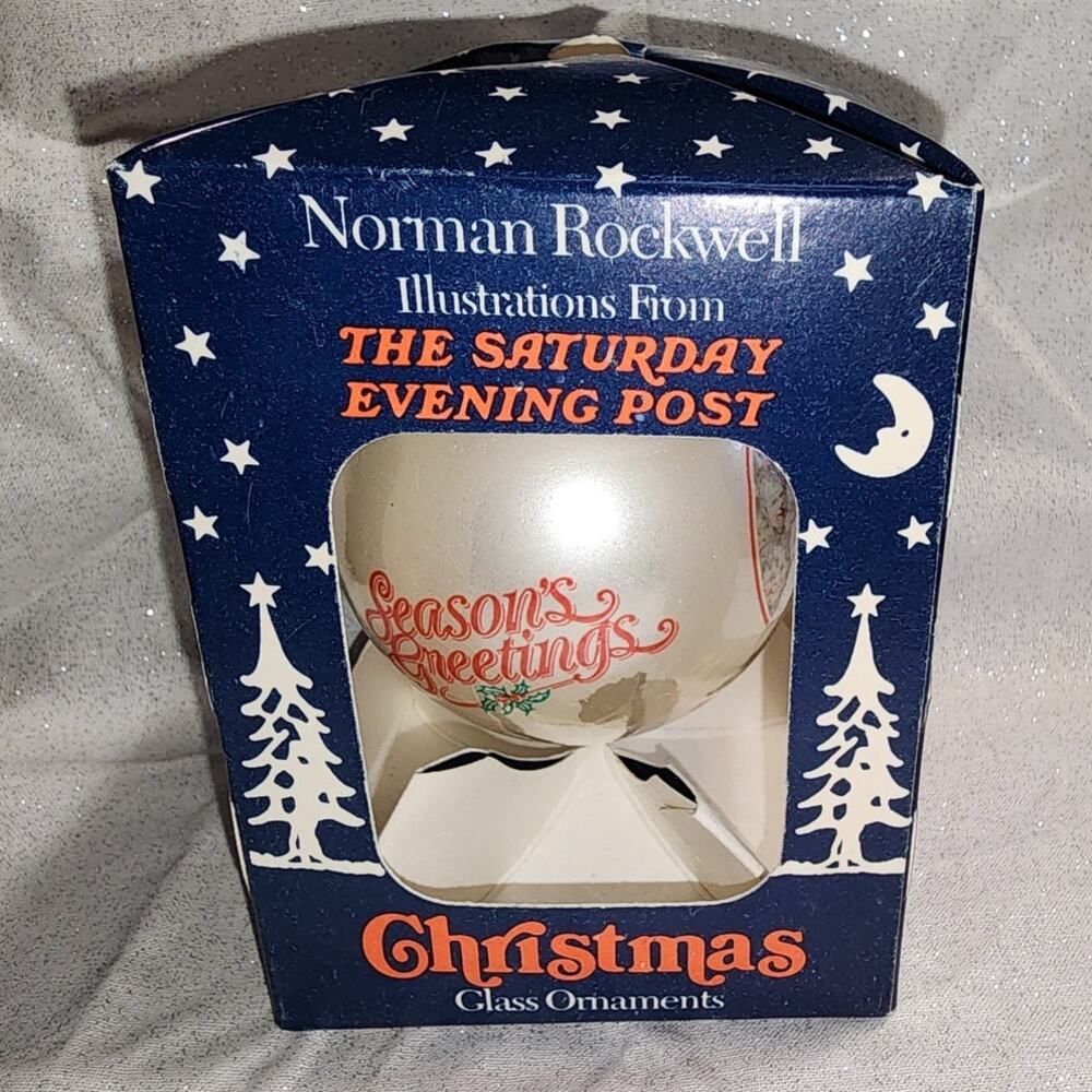 Norman Rockwell Saturday Evening Post Christmas Ornament